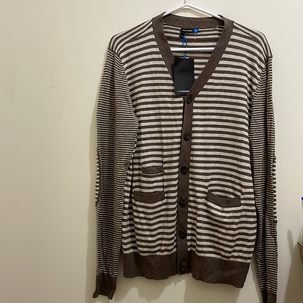 J. Lindeberg men’s cardigan (sz l)